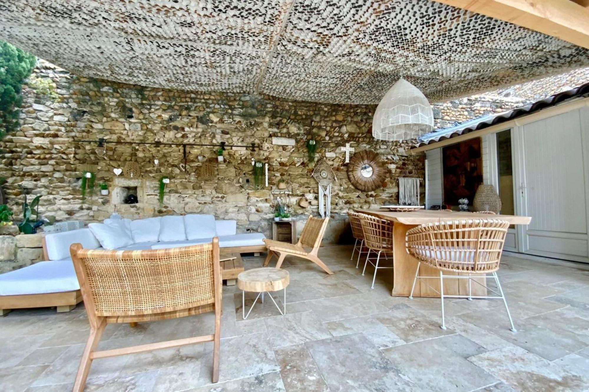 Casa Angel -Bohemian Villa With Swimming Pool And Air Conditioning! Vauvert Buitenkant foto